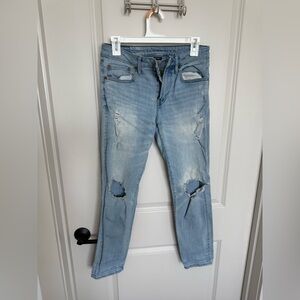 American Eagle Outfitters Light Blue Skinny Jeans
